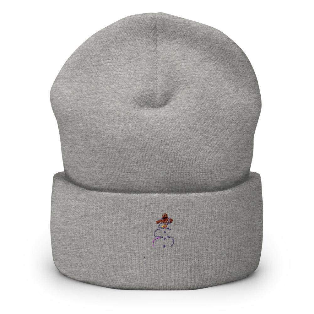 Snowman — Cuffed Beanie — Heather Grey