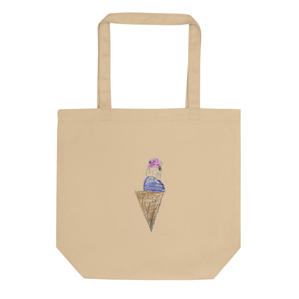 Ice Cream — Eco Tote Bag — Oyster