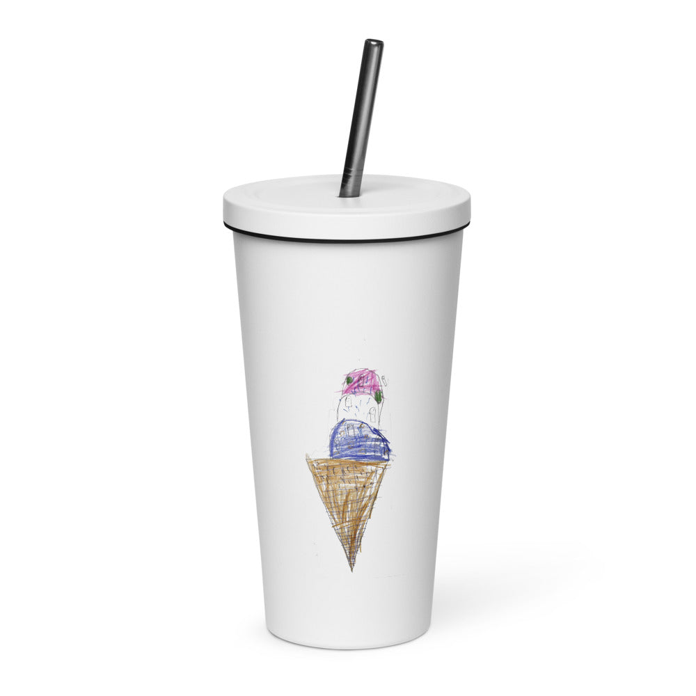 icecream-insulated-tumbler — White