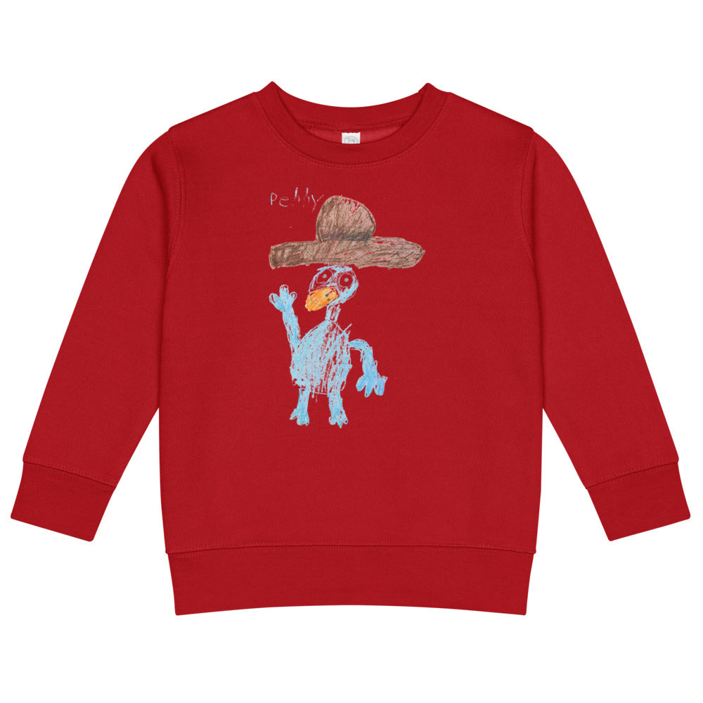 perry-kids-crew-rs-3317 — Red