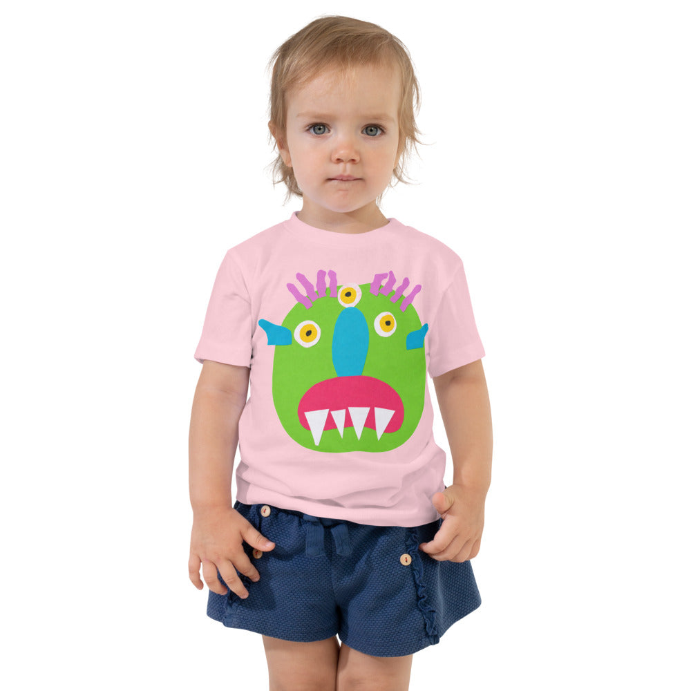 monster-toddler-tee-bc-3001t - Pink (hi-res)