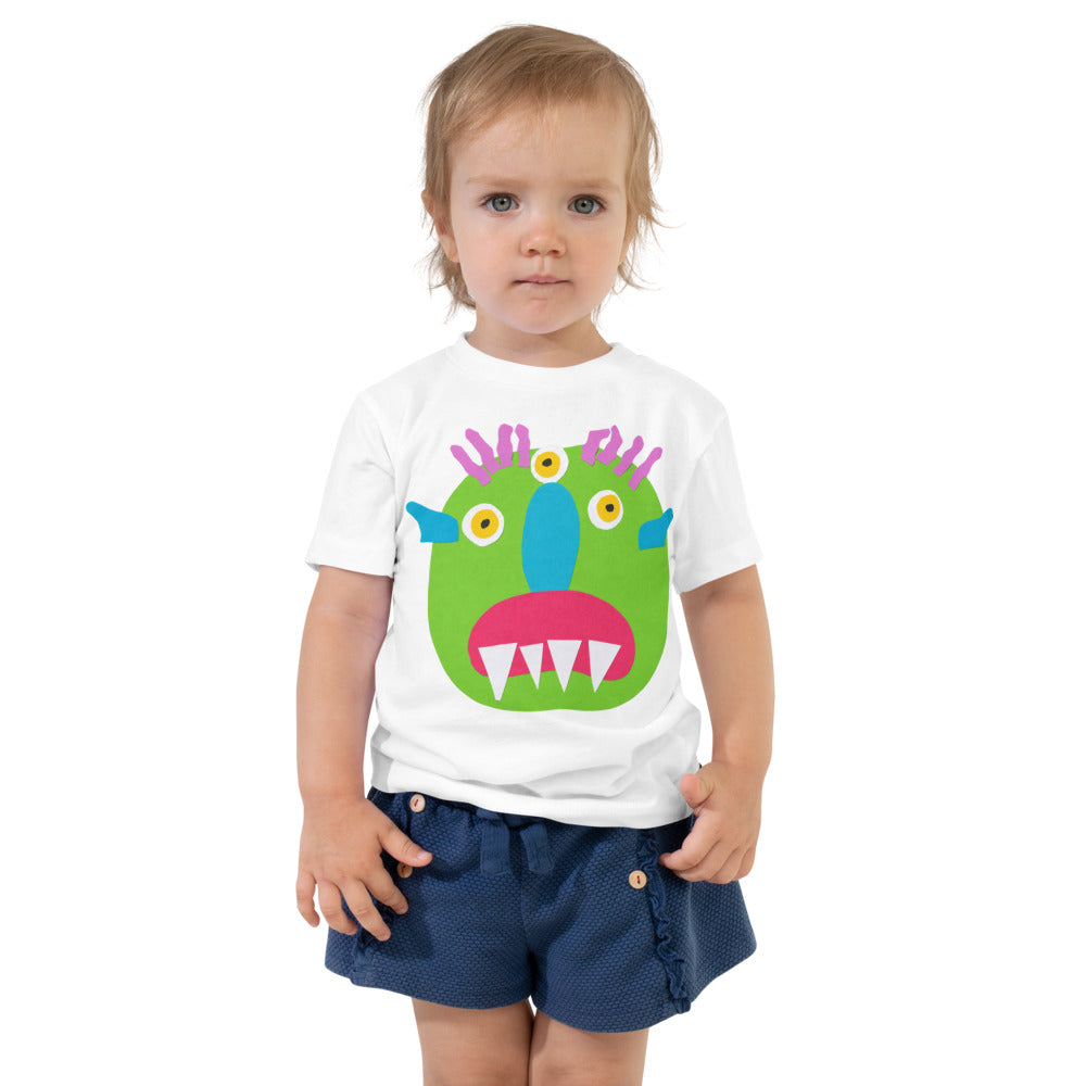 monster-toddler-tee-bc-3001t - White (hi-res)