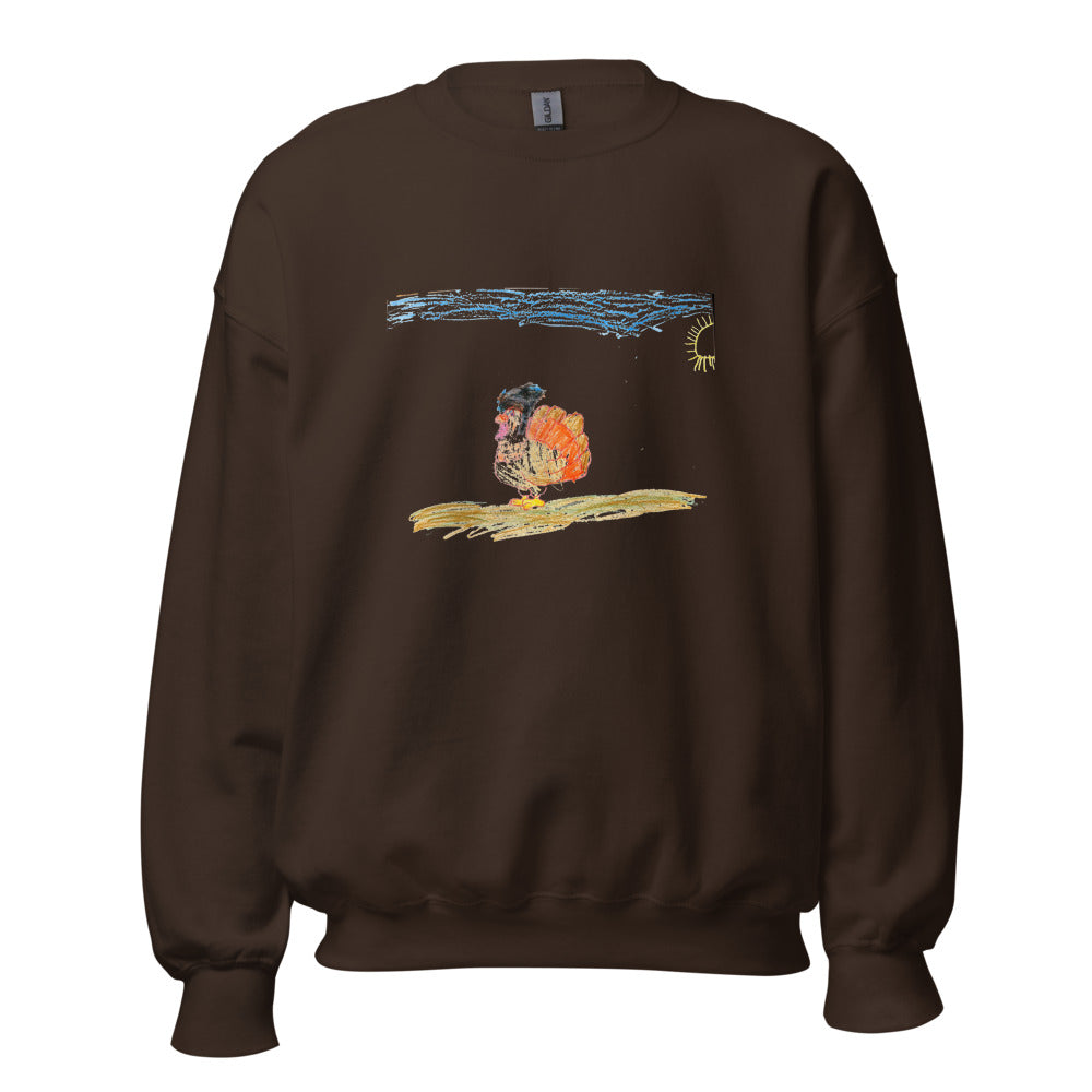 crewneck-gildan-18000 — Dark Chocolate