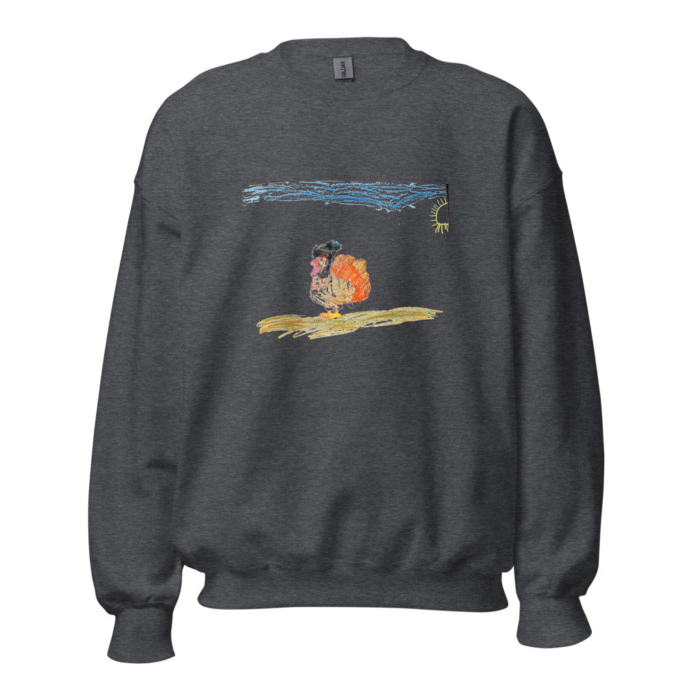 crewneck-gildan-18000 — Dark Heather