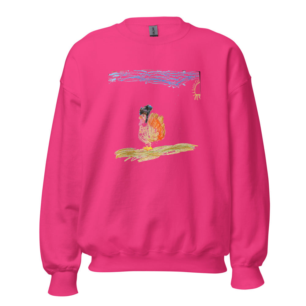turkey-crewneck-gildan-18000 - Heliconia