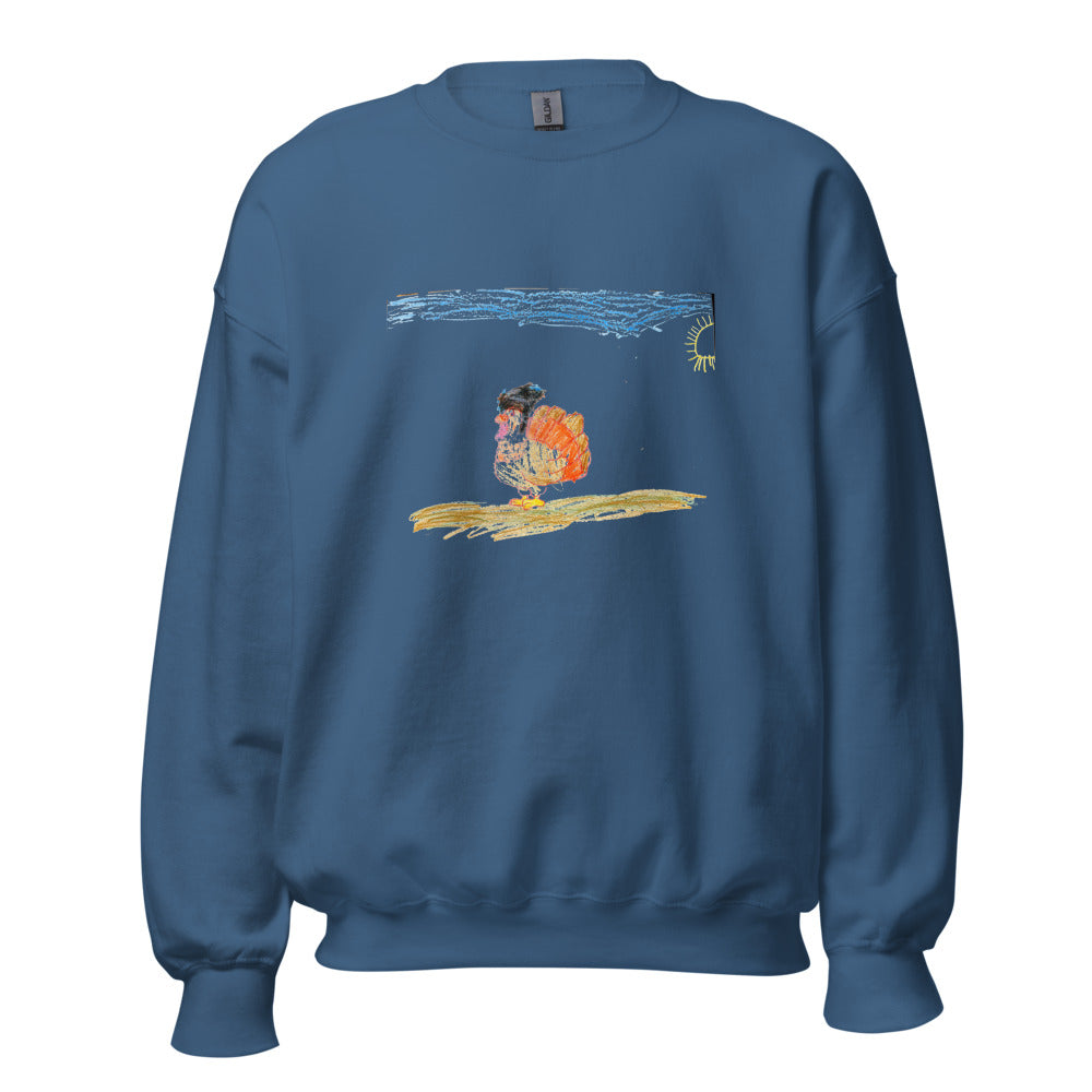 crewneck-gildan-18000 — Indigo Blue