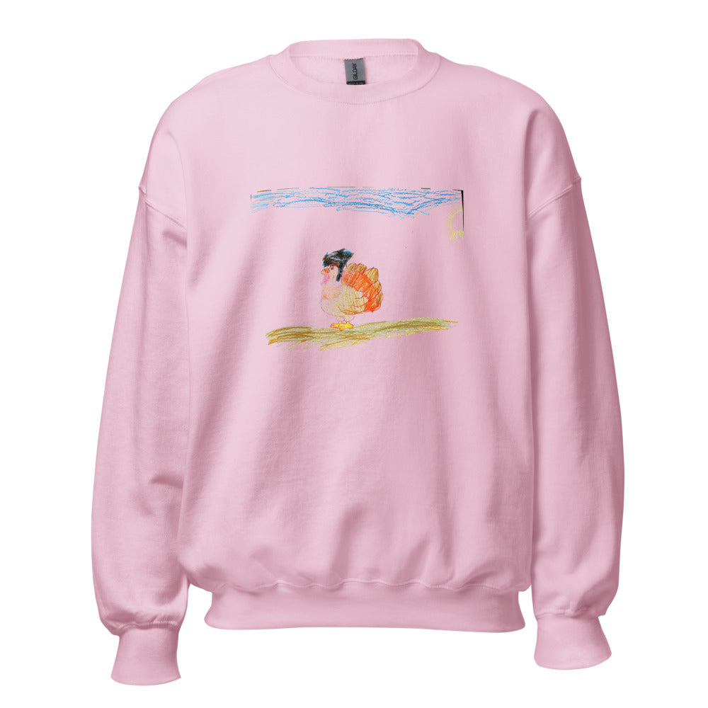 crewneck-gildan-18000 — Light Pink