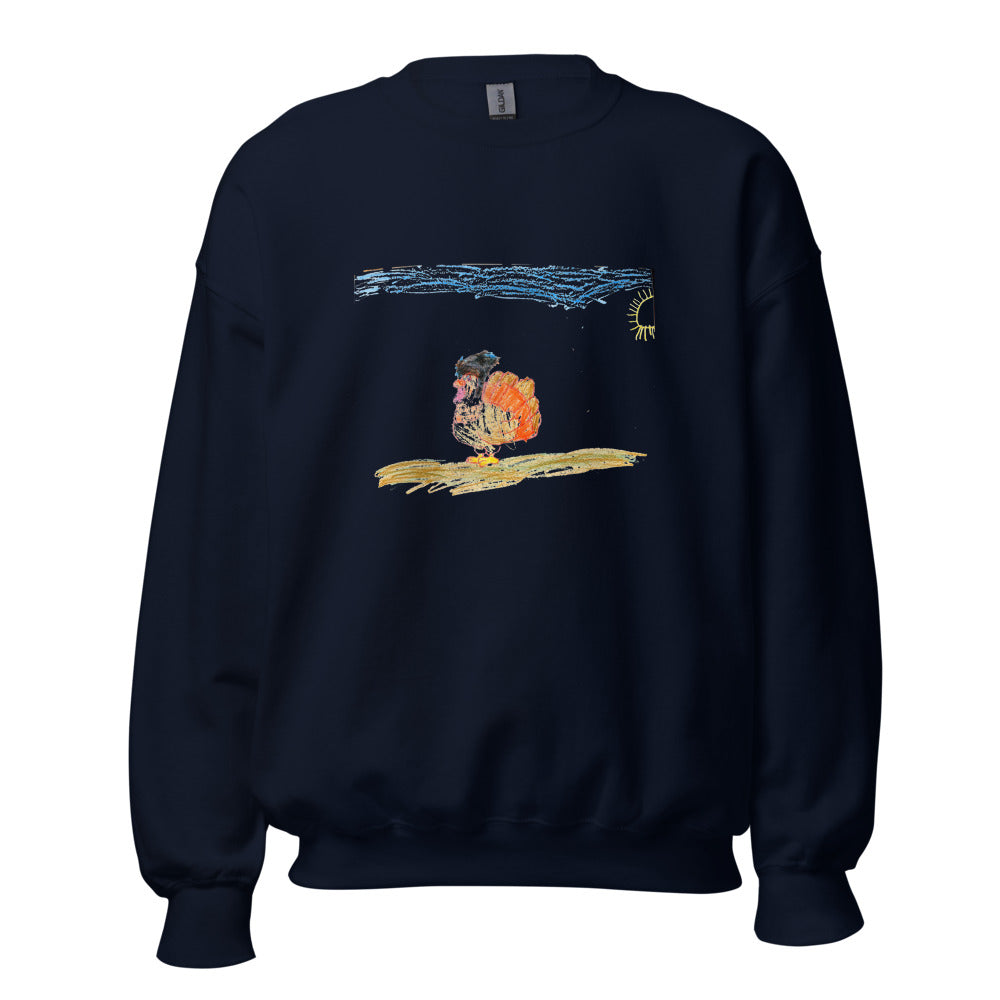 crewneck-gildan-18000 — Navy