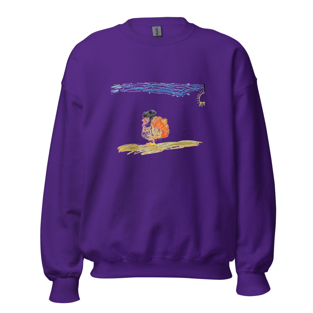crewneck-gildan-18000 — Purple
