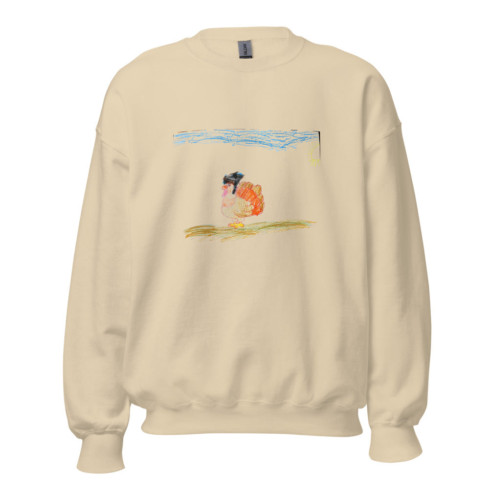 crewneck-gildan-18000 — Sand