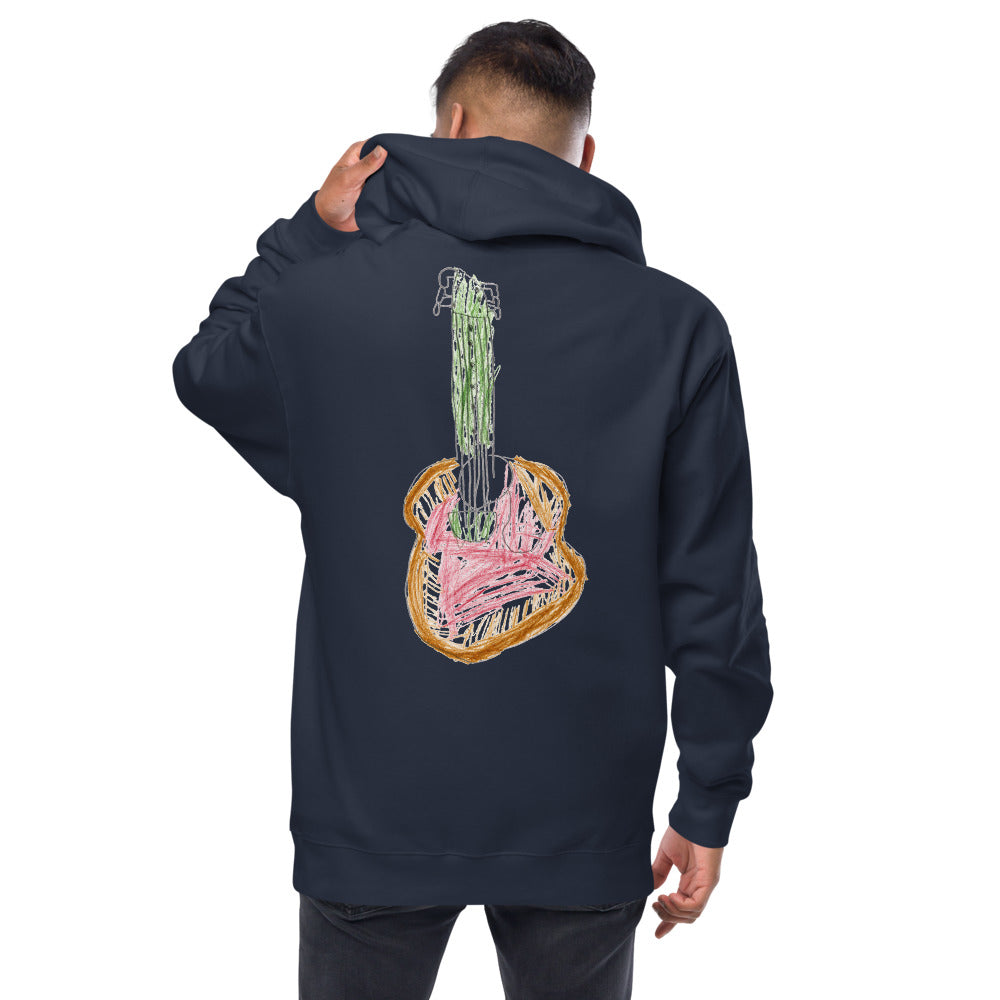 Turkey on Unisex Zip-Up Hoodie — Classic Navy