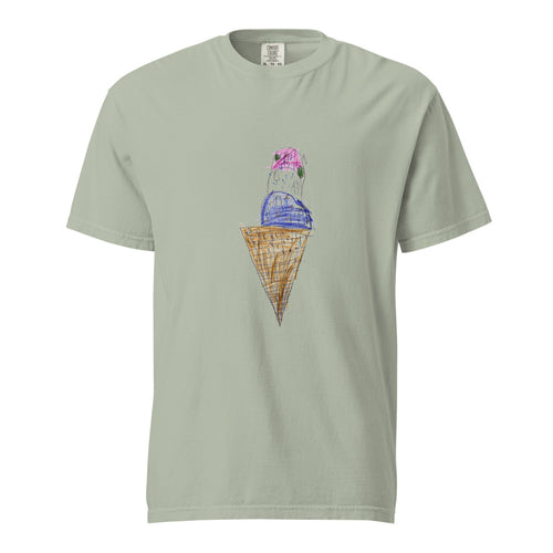 Ice Cream — Unisex Heavyweight Tee — Bay