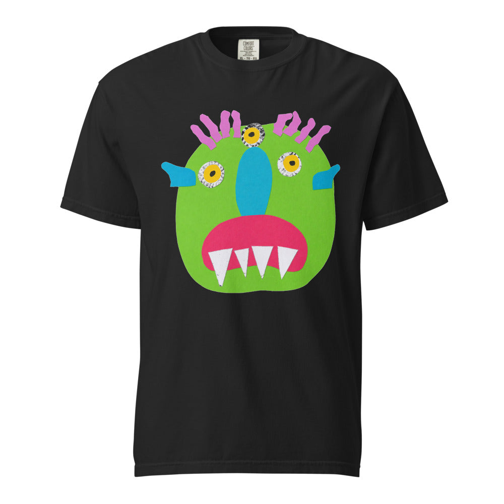 Turkey on Heavyweight Garment-Dyed Tee — Black