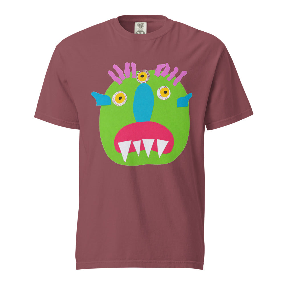 Turkey on Heavyweight Garment-Dyed Tee — Brick