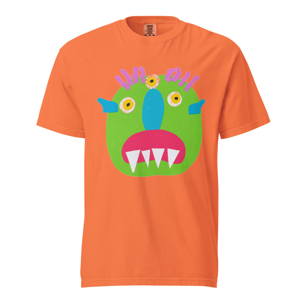 Turkey on Heavyweight Garment-Dyed Tee — Burnt orange
