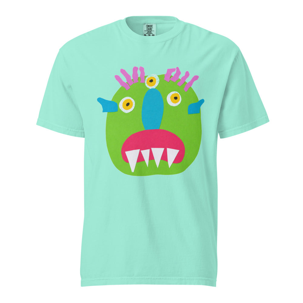 Turkey on Heavyweight Garment-Dyed Tee — Chalky Mint
