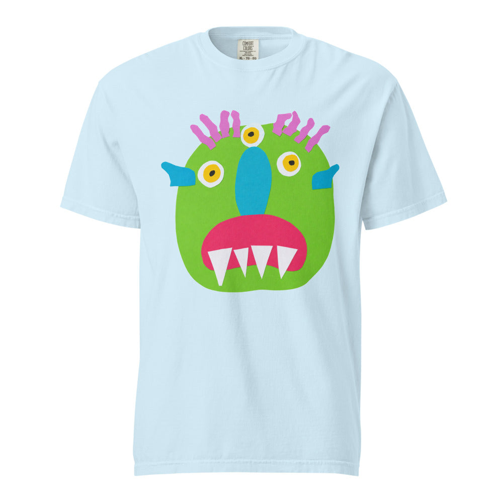 Turkey on Heavyweight Garment-Dyed Tee — Chambray