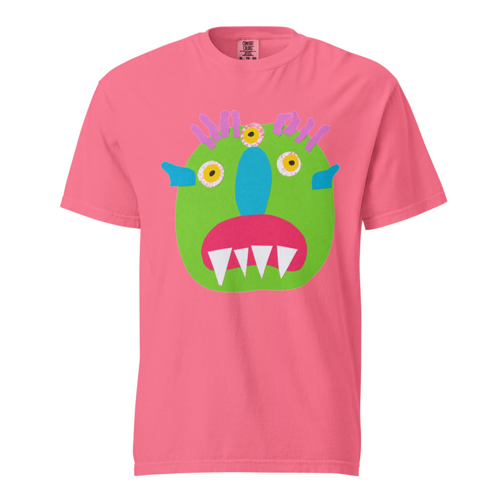 Turkey on Heavyweight Garment-Dyed Tee — Crunchberry