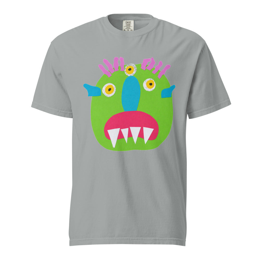 Turkey on Heavyweight Garment-Dyed Tee — Granite