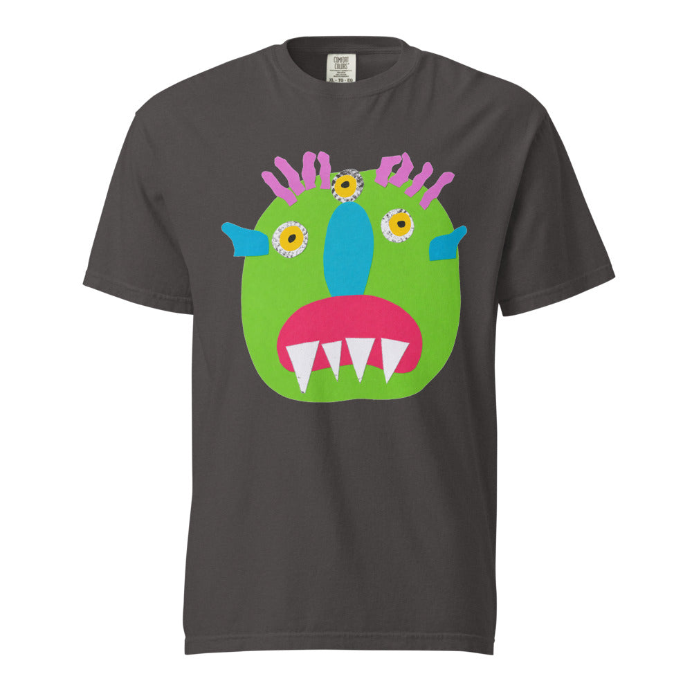 Turkey on Heavyweight Garment-Dyed Tee — Graphite