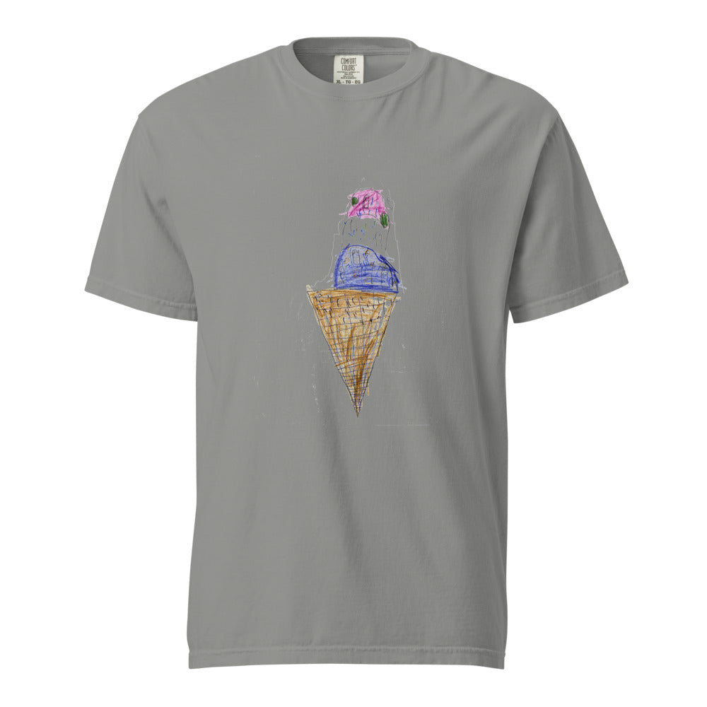 icecream-unisex-heavyweight-cc-1717 - Grey