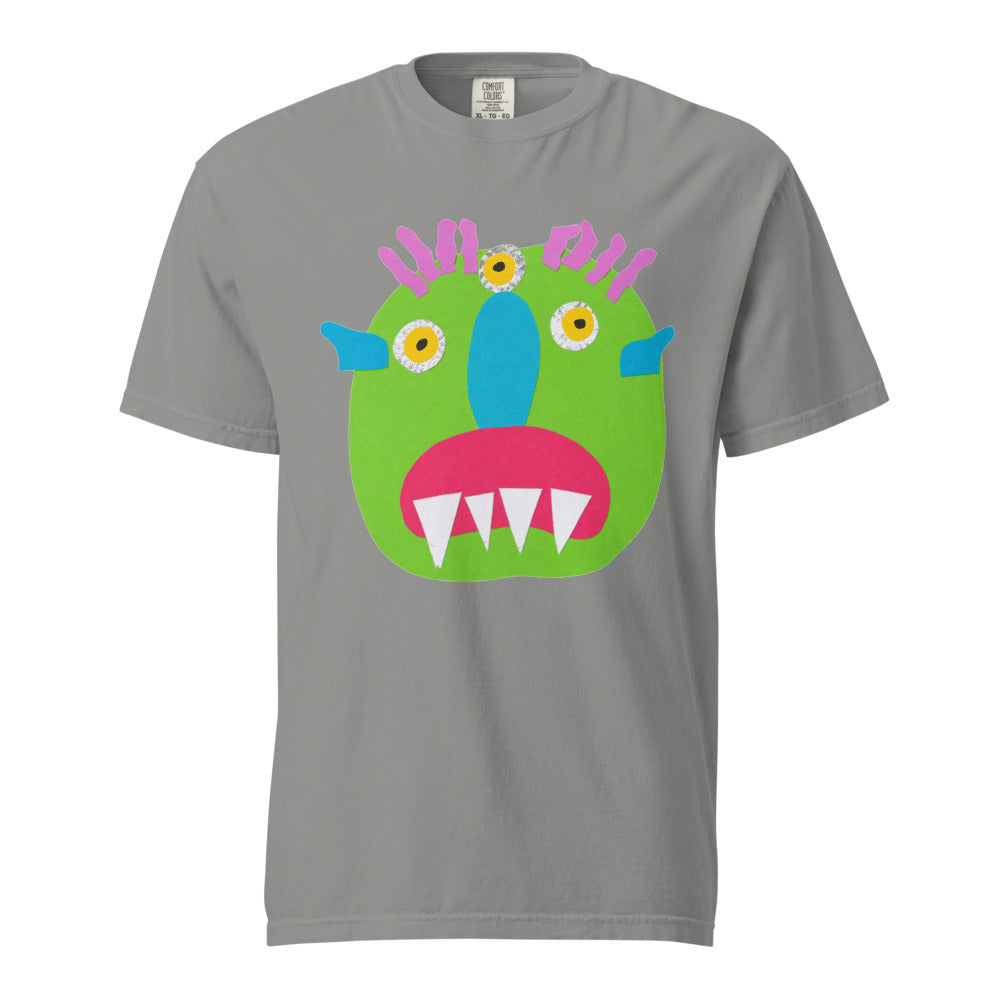 Turkey on Heavyweight Garment-Dyed Tee — Grey
