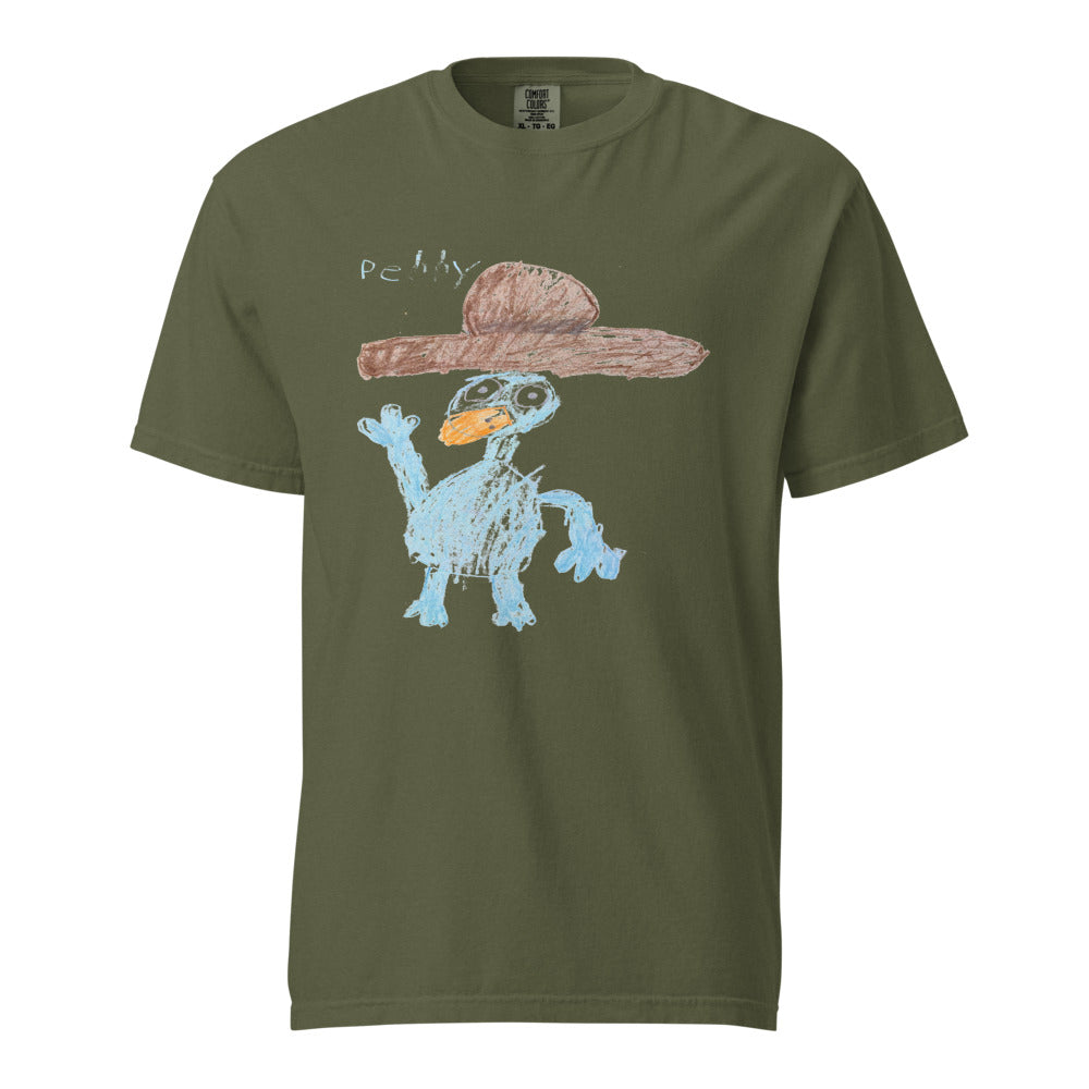 Turkey on Heavyweight Garment-Dyed Tee — Hemp