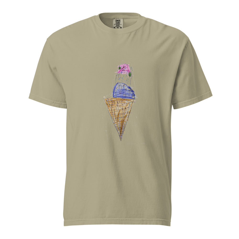 icecream-unisex-heavyweight-cc-1717 - Khaki