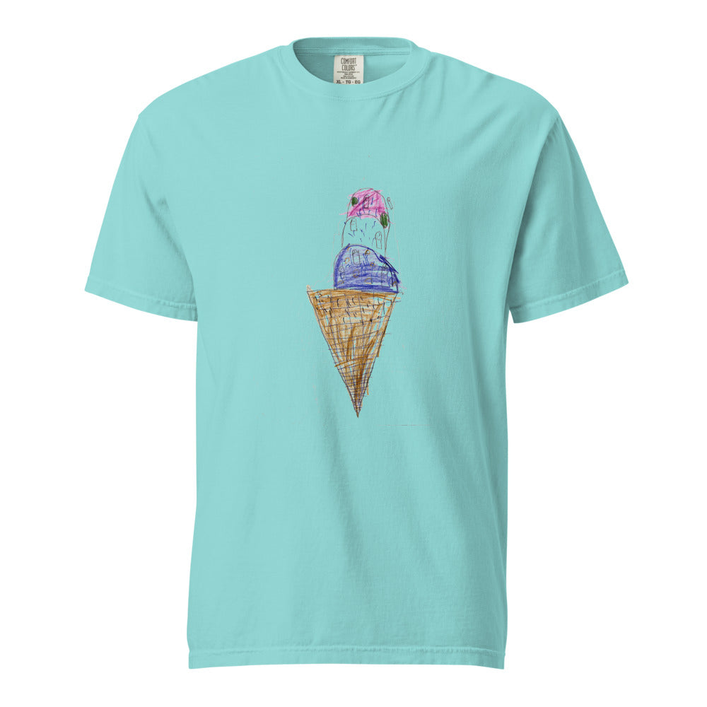 icecream-unisex-heavyweight-cc-1717 - Lagoon Blue