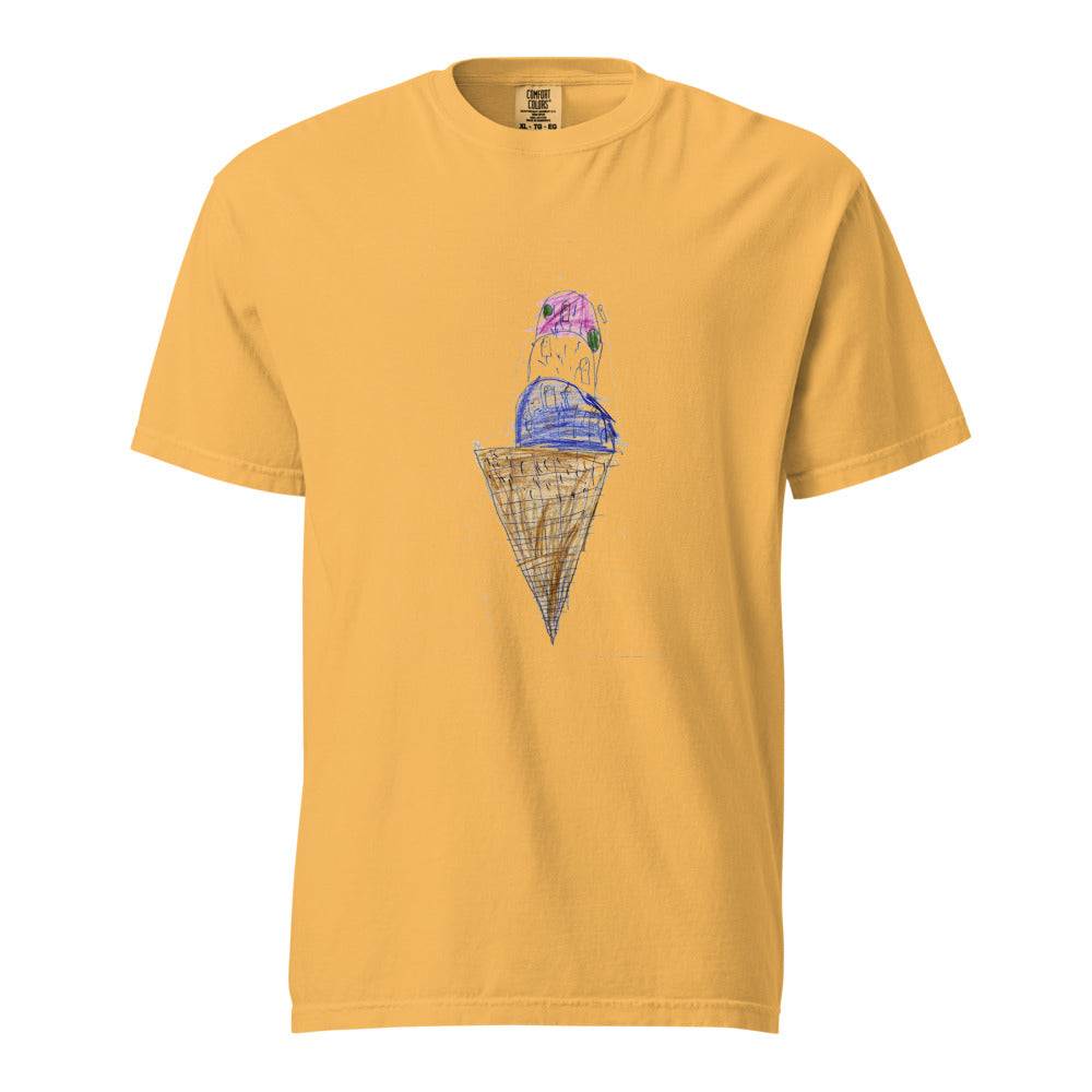 icecream-unisex-heavyweight-cc-1717 - Mustard
