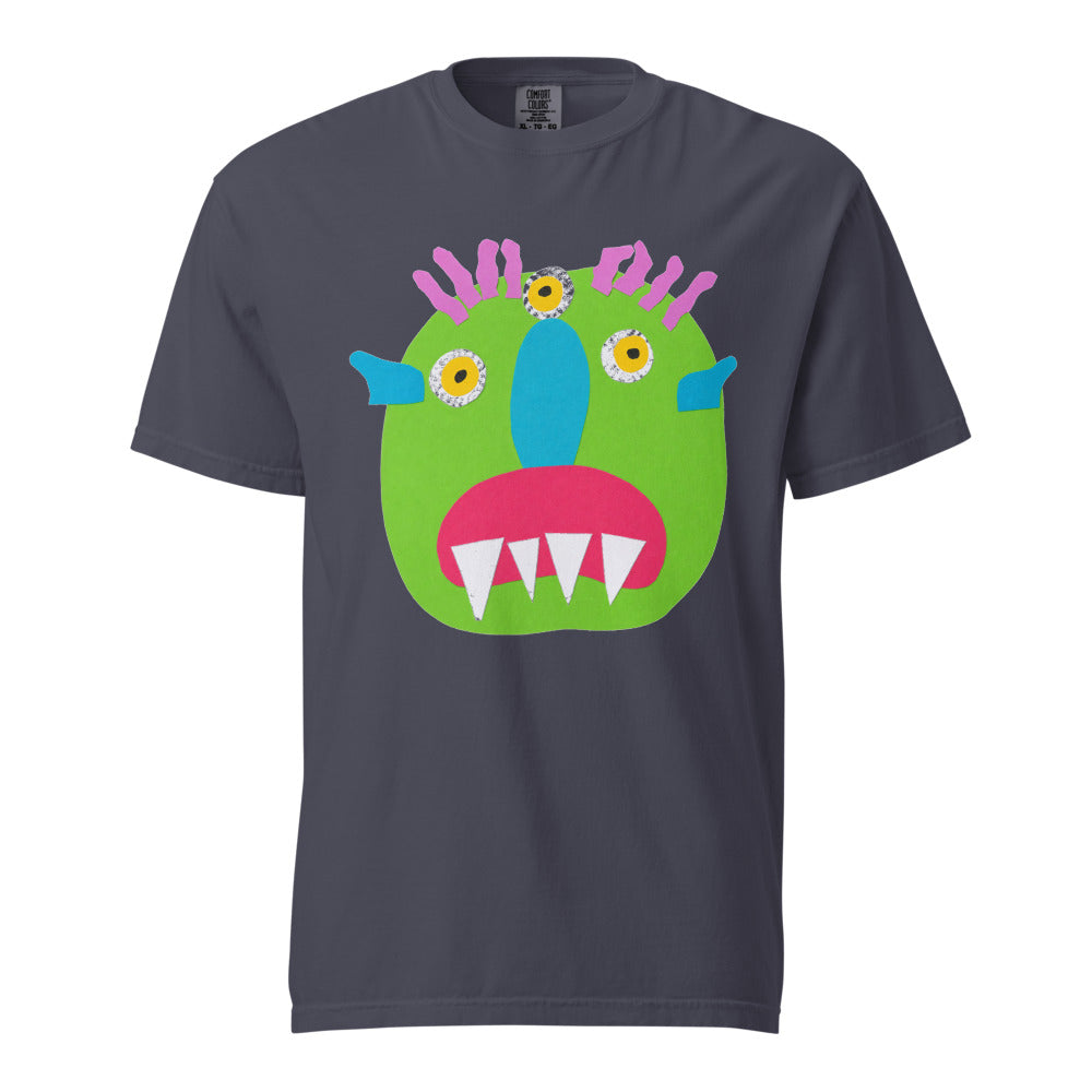 Turkey on Heavyweight Garment-Dyed Tee — Navy
