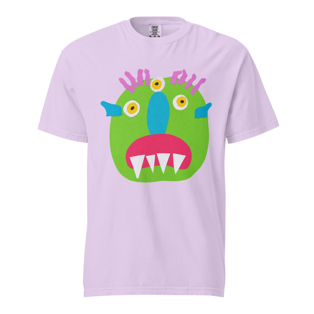 Turkey on Heavyweight Garment-Dyed Tee — Orchid