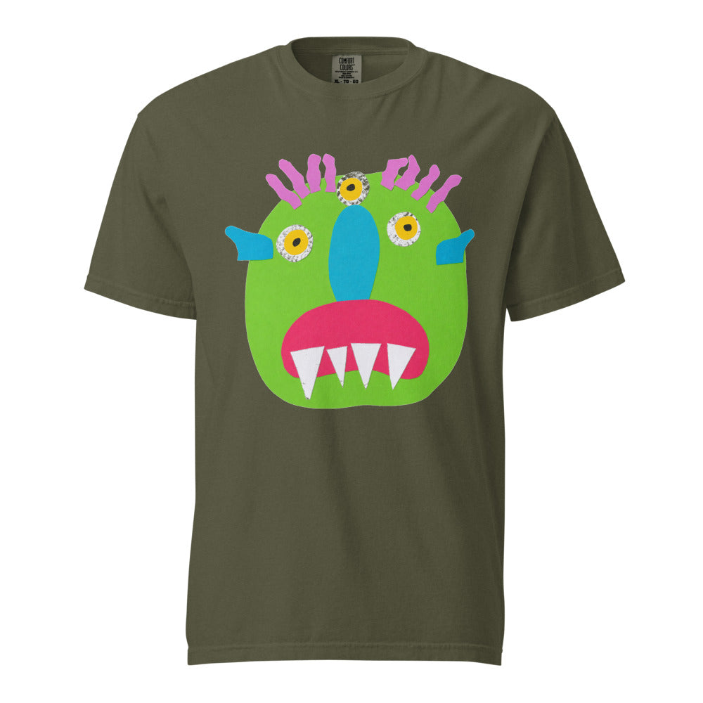 Turkey on Heavyweight Garment-Dyed Tee — Sage