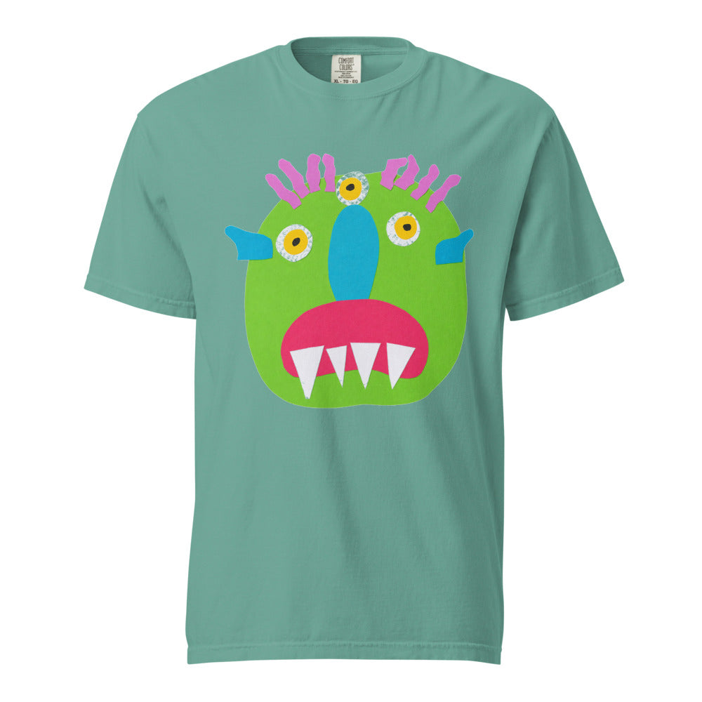 Turkey on Heavyweight Garment-Dyed Tee — Seafoam