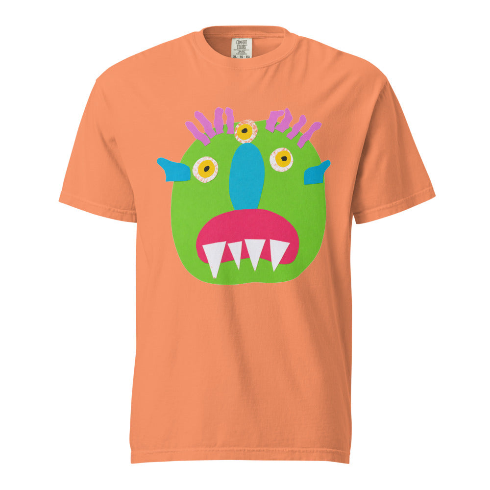 Turkey on Heavyweight Garment-Dyed Tee — Terracotta