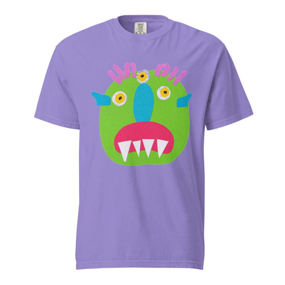 Turkey on Heavyweight Garment-Dyed Tee — Violet