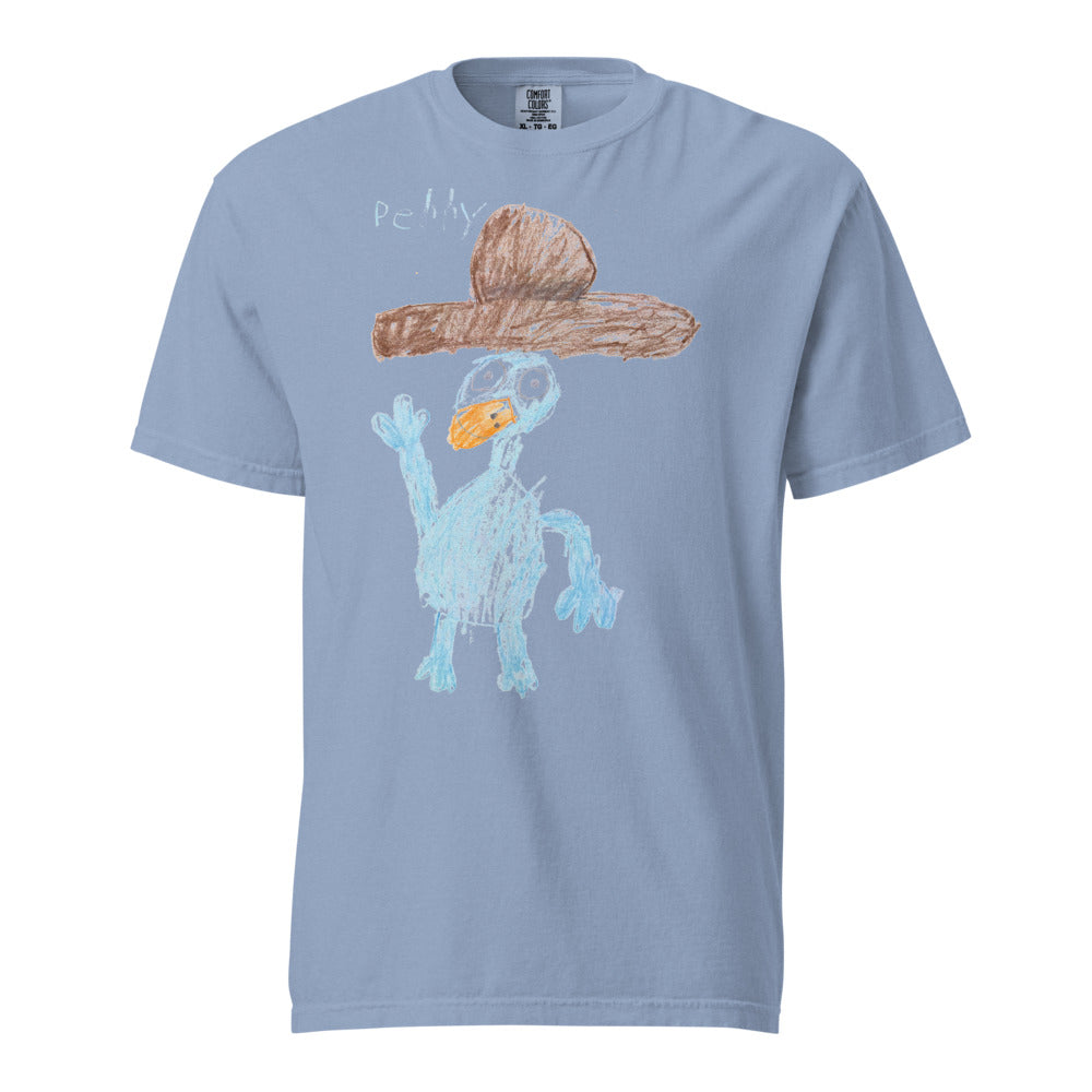 perry-tee-cc-1717 — Washed Denim