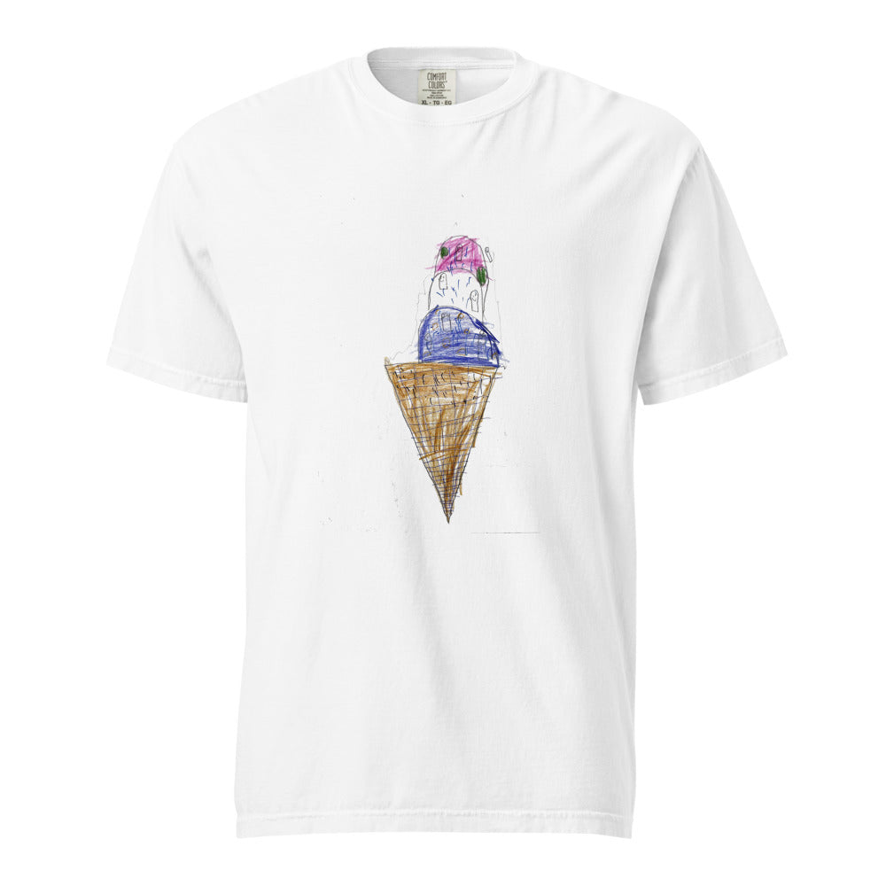 icecream-unisex-heavyweight-cc-1717 - White