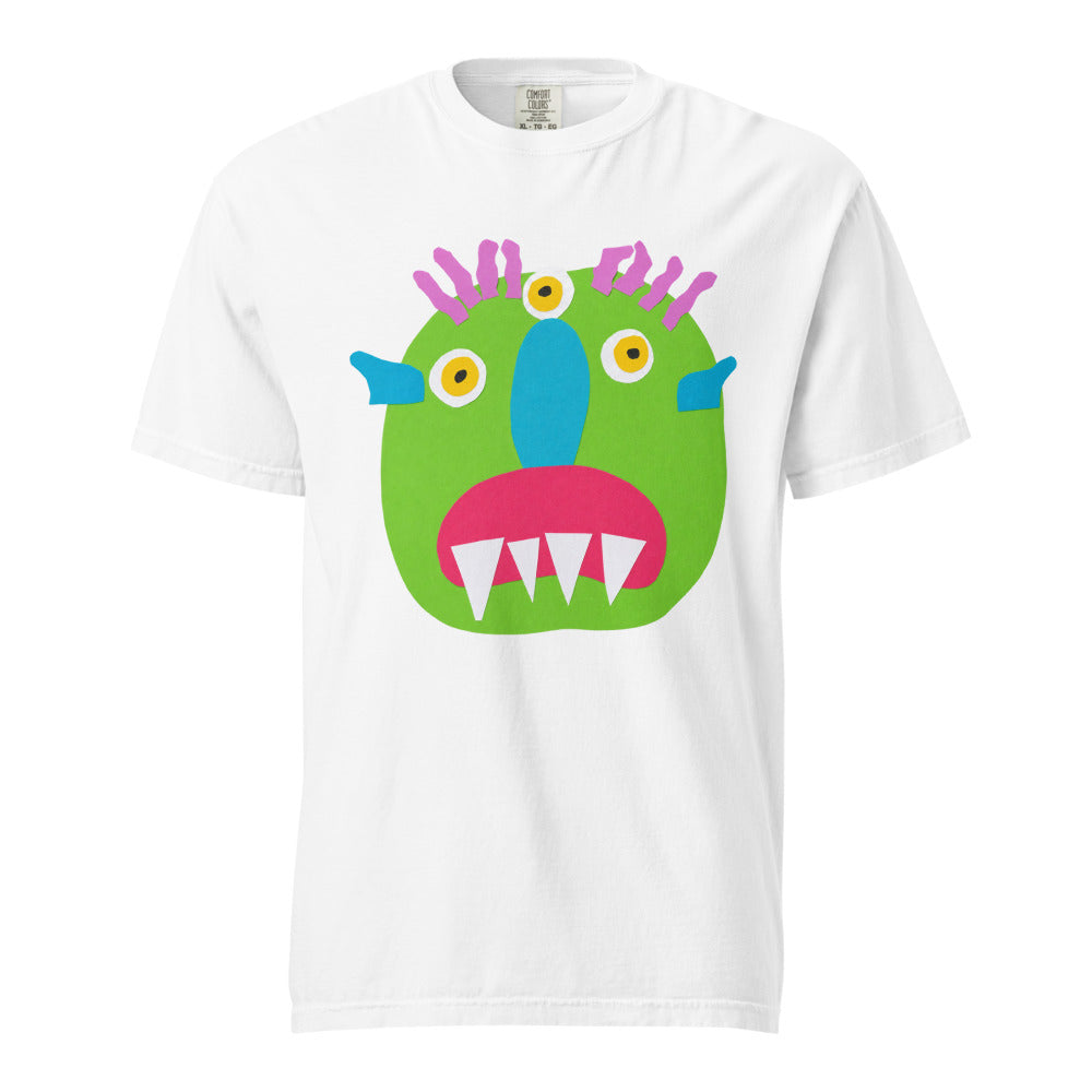 Turkey on Heavyweight Garment-Dyed Tee — White