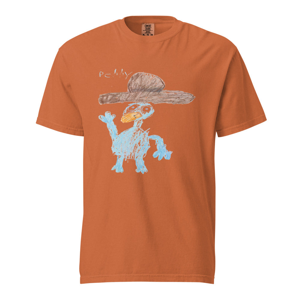 Turkey on Heavyweight Garment-Dyed Tee — Yam