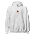 Snowman — Adult Pullover Hoodie — Ash