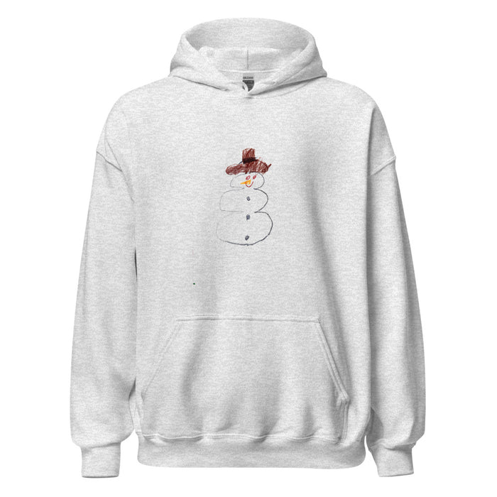 Snowman — Adult Pullover Hoodie