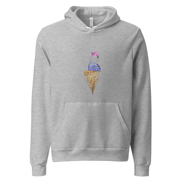 Ice Cream — Unisex Sponge Fleece Pullover Hoodie