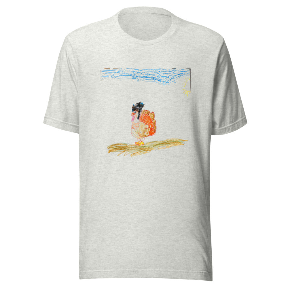 turkey-tee-bc-3001 - Ash