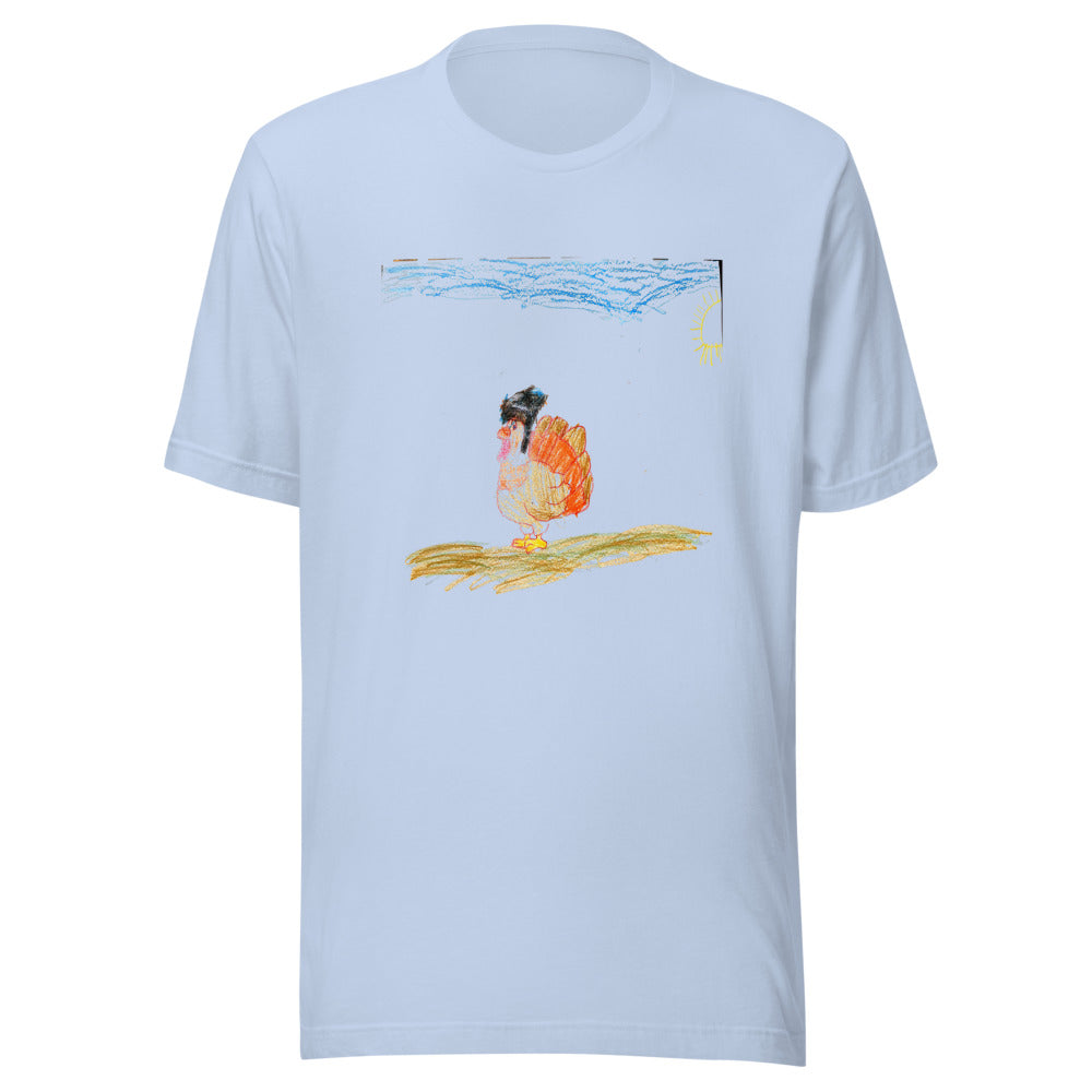 turkey-tee-bc-3001 - Baby Blue