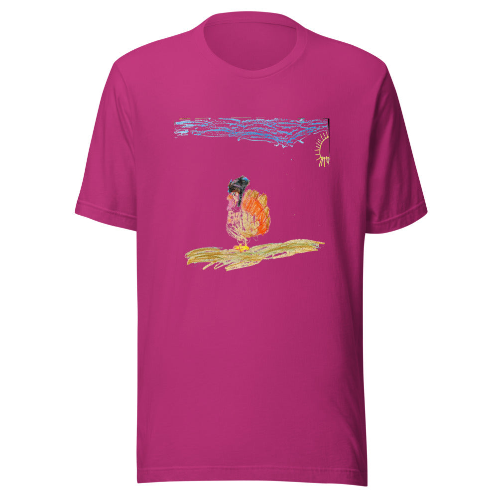 turkey-tee-bc-3001 - Berry