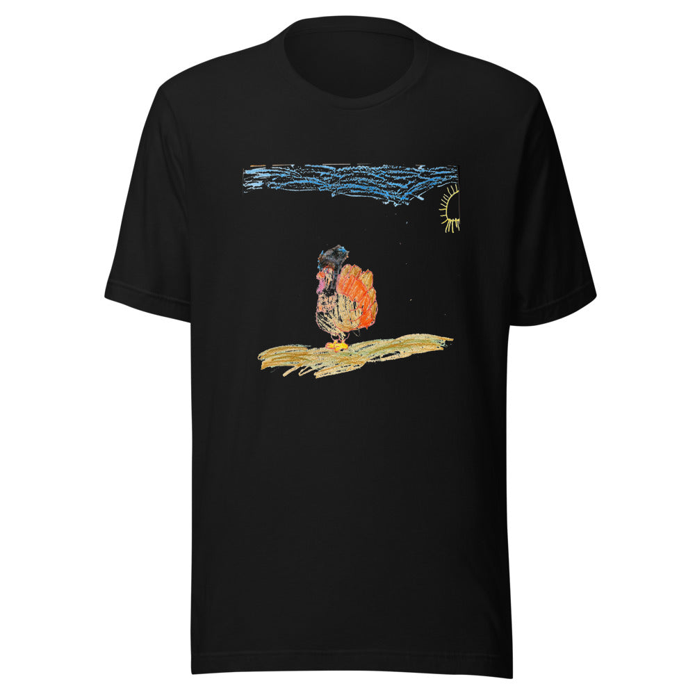 turkey-tee-bc-3001 - Black