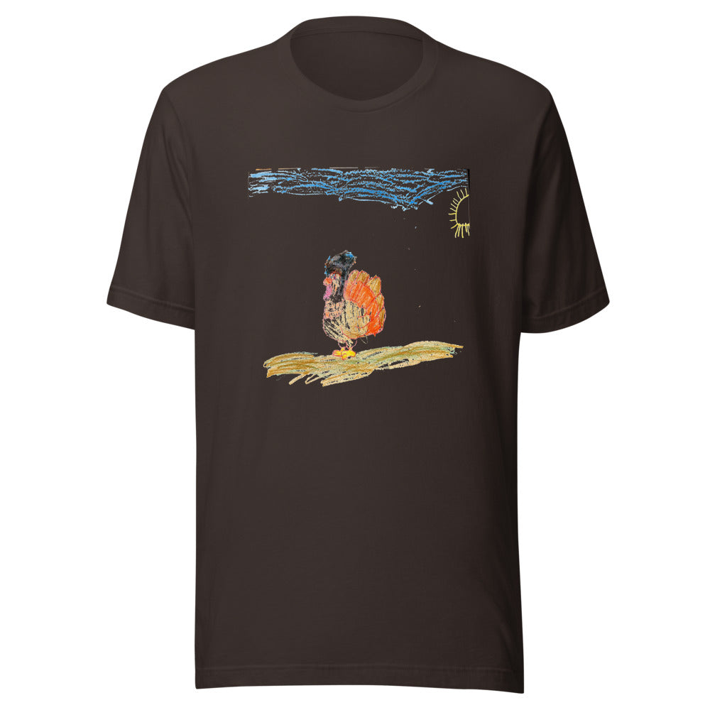 turkey-tee-bc-3001 - Brown