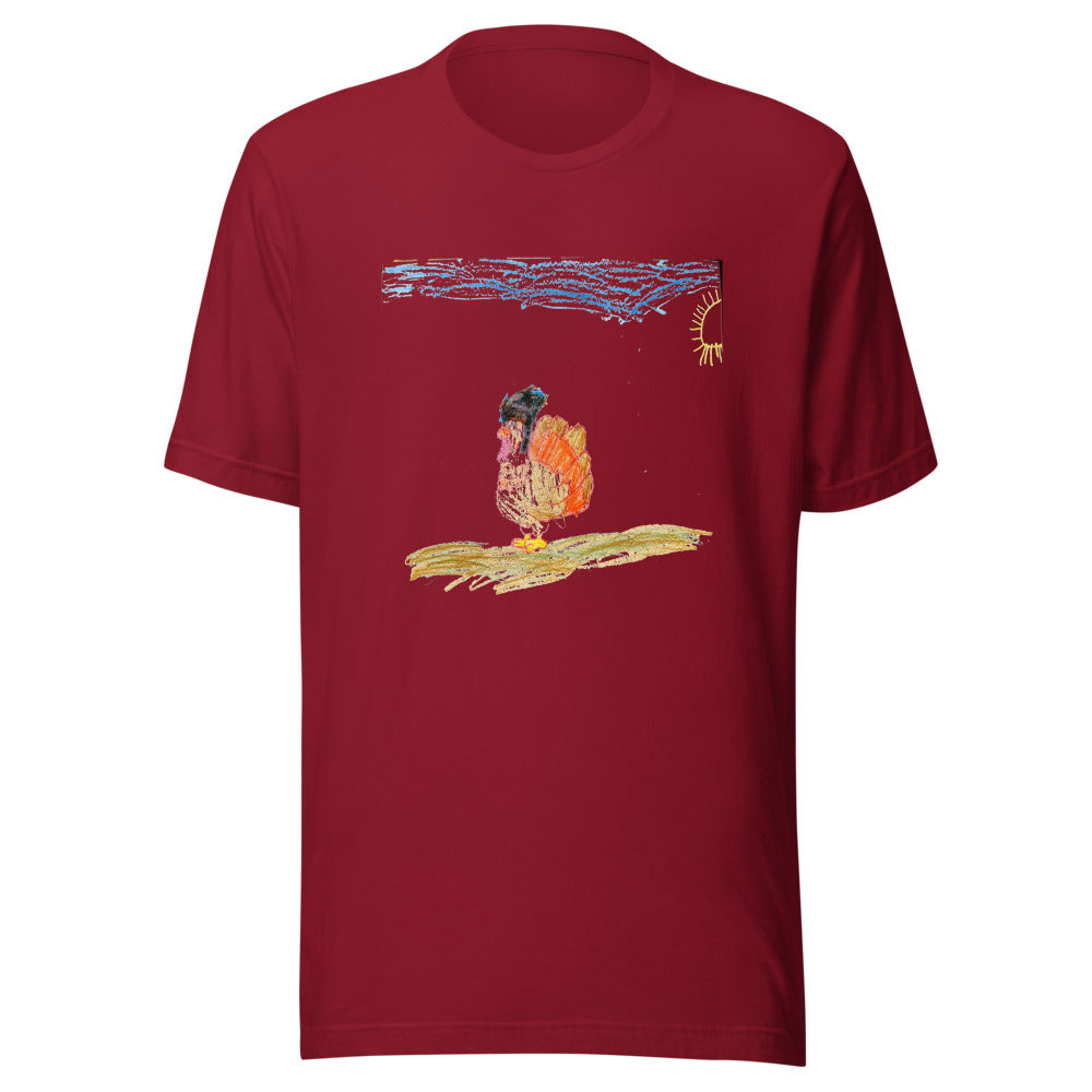turkey-tee-bc-3001 - Cardinal