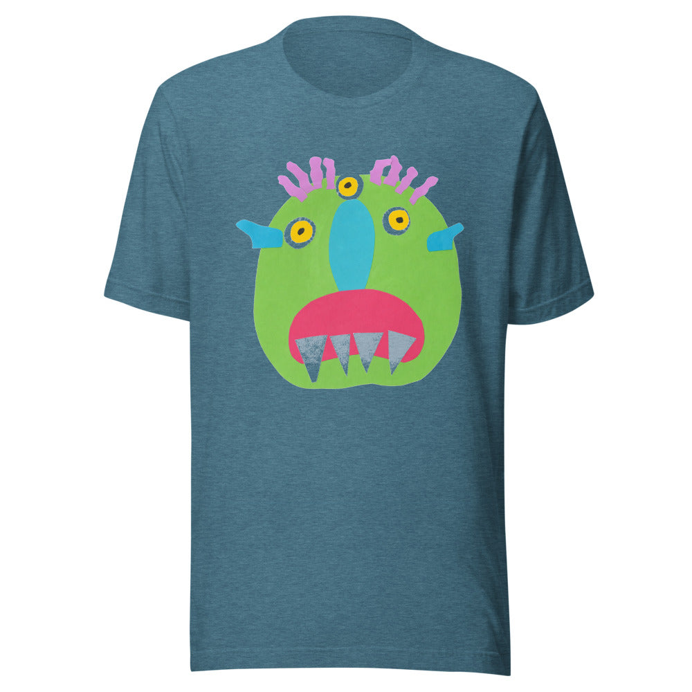 monster-tee-bc-3001 - Heather Deep Teal